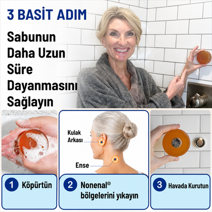 Trabzon Hurması Özlü Koku Giderici Sabun™